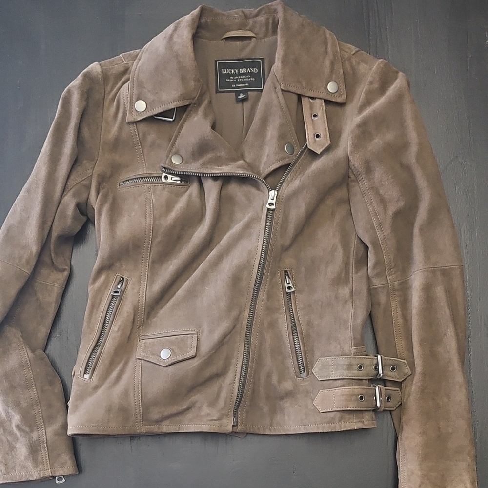 Lucky Brand Women's Tan Utility Jacket